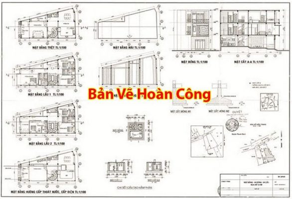 Khái niệm về bản vẽ hoàn công là gì?