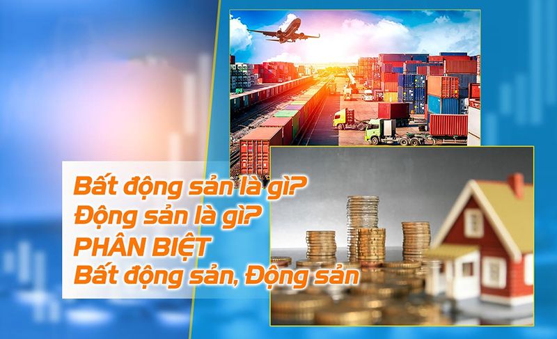 Phân biệt sự khác nhau giữa bất động sản và động sản là gì?