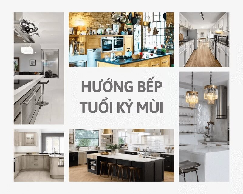 Tuổi Kỷ Mùi đặt bếp hướng nào tốt nhất thì cần dựa theo phong thủy nhà ở